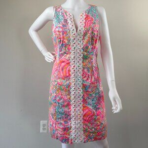 Lilly Pulitzer Sundress with White Scallop Trim